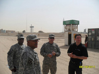 Scott teaching students during the On-Site One Week Express course held in Kuwait last year